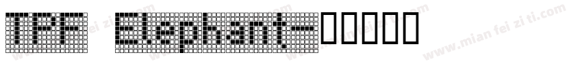 TPF Elephant字体转换